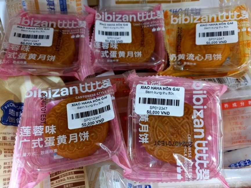bánh trung thu nhập lậu