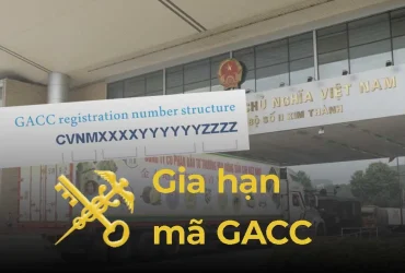 gia hạn mã GACC