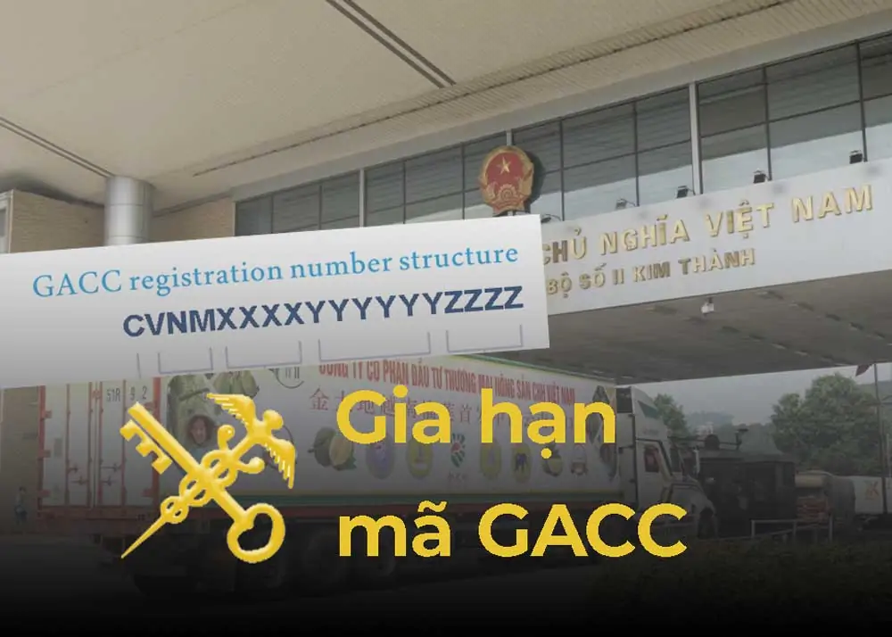 gia hạn mã GACC