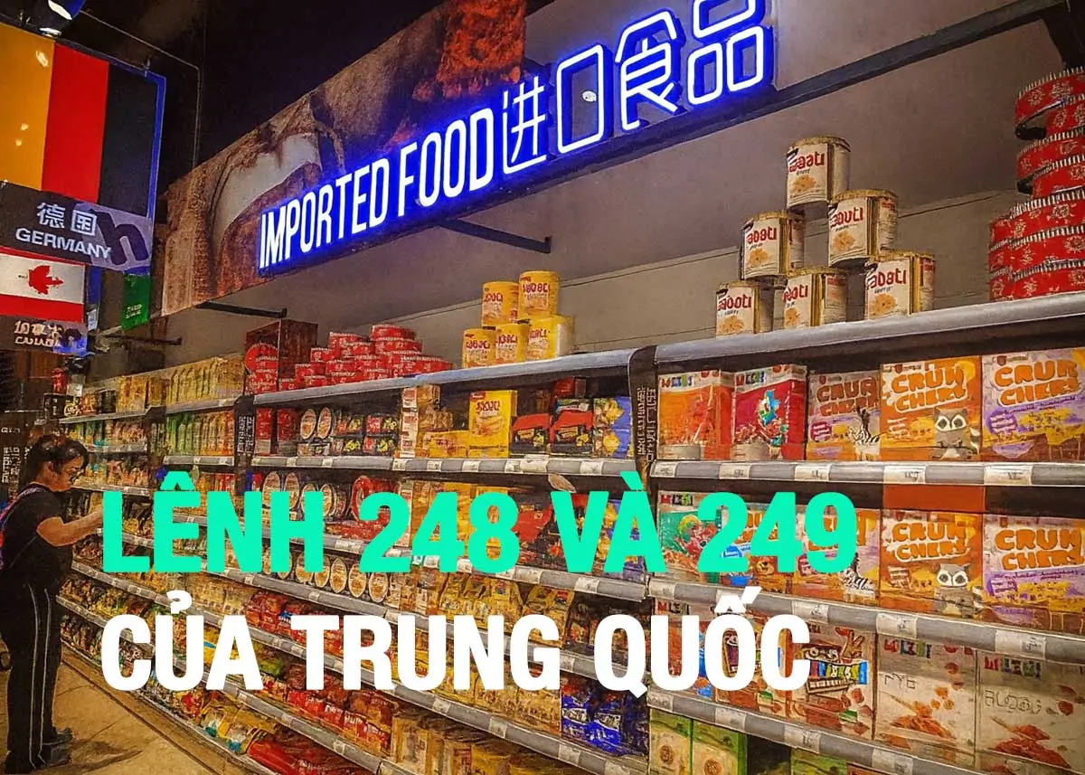 lệnh 248 249 của Trung Quốc